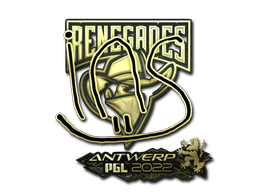 Sticker Slab | ins (Gold) | Antwerp 2022
