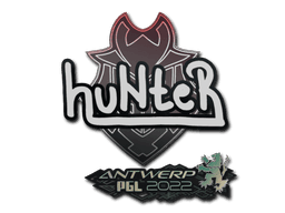 Sticker Slab | huNter | Antwerp 2022
