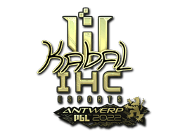 Sticker Slab | kabal (Gold) | Antwerp 2022
