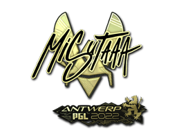 Sticker Slab | misutaaa (Gold) | Antwerp 2022