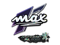 Sticker Slab | max (Glitter) | Antwerp 2022