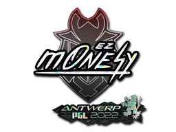 Sticker Slab | m0NESY (Glitter) | Antwerp 2022