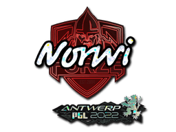 Sticker Slab | Norwi (Glitter) | Antwerp 2022