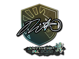 Sticker Slab | nitr0 (Glitter) | Antwerp 2022