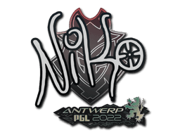 Sticker Slab | NiKo | Antwerp 2022