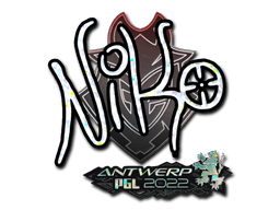 Sticker Slab | NiKo (Glitter) | Antwerp 2022