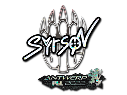 Sticker Slab | syrsoN (Glitter) | Antwerp 2022