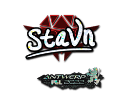 Sticker Slab | stavn (Glitter) | Antwerp 2022