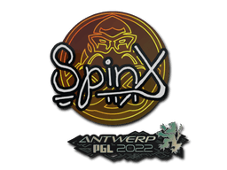 Sticker Slab | Spinx | Antwerp 2022