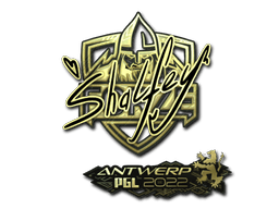 Sticker Slab | shalfey (Gold) | Antwerp 2022