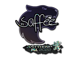 Sticker Slab | saffee (Glitter) | Antwerp 2022