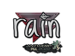 Sticker Slab | rain | Antwerp 2022