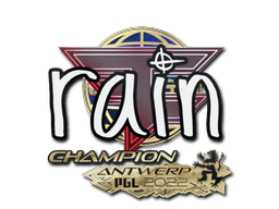 Sticker Slab | rain (Champion) | Antwerp 2022