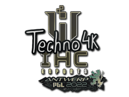 Sticker Slab | Techno4K | Antwerp 2022