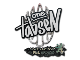 Sticker Slab | tabseN | Antwerp 2022