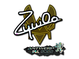 Sticker Slab | ZywOo (Glitter) | Antwerp 2022