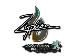 Sticker Slab | Zyphon (Glitter) | Antwerp 2022