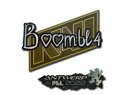 Sticker Slab | Boombl4 | Antwerp 2022