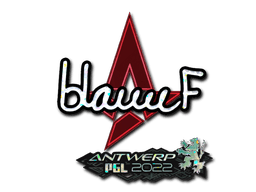 Sticker Slab | blameF (Glitter) | Antwerp 2022