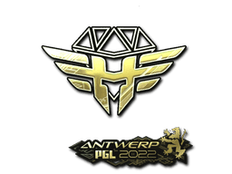 Sticker Slab | Heroic (Gold) | Antwerp 2022