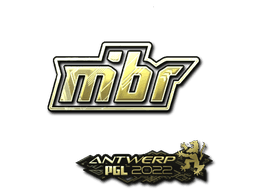 Sticker Slab | MIBR (Gold) | Antwerp 2022