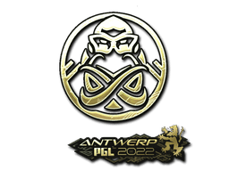 Sticker Slab | ENCE (Gold) | Antwerp 2022