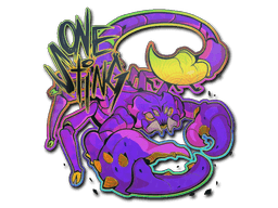 Sticker Slab | One Sting (Holo)