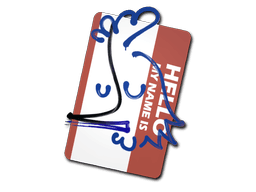 Sticker Slab | Hello AK-47