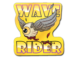 Sticker Slab | Fools Gold Wave Rider