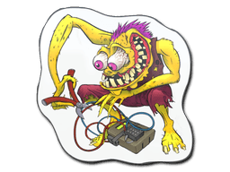 Sticker Slab | Yellow Bombster