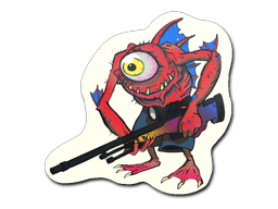 Sticker Slab | Red Cyclawps