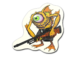 Sticker Slab | Yellow Cyclawps