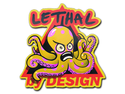Sticker Slab | Yellow Lethal