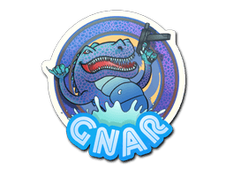 Sticker Slab | Blue Gnar