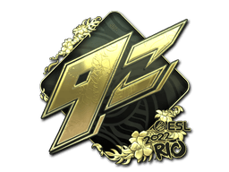 Sticker Slab | 9z Team (Gold) | Rio 2022