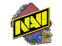 Sticker Slab | Natus Vincere (Glitter) | Rio 2022
