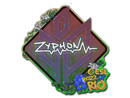 Sticker Slab | Zyphon (Glitter) | Rio 2022