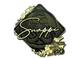 Sticker Slab | Snappi (Gold) | Rio 2022