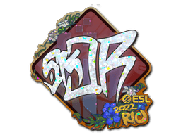 Sticker Slab | sk0R (Glitter) | Rio 2022