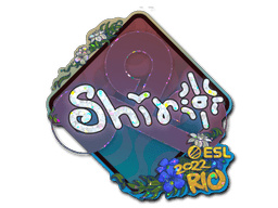 Sticker Slab | sh1ro (Glitter) | Rio 2022