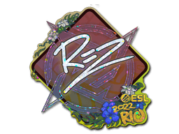 Sticker Slab | REZ (Glitter) | Rio 2022