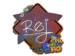 Sticker Slab | roeJ (Glitter) | Rio 2022