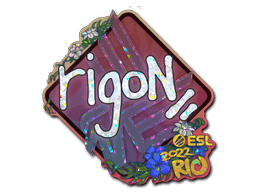 Sticker Slab | rigoN (Glitter) | Rio 2022