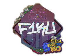 Sticker Slab | F1KU (Glitter) | Rio 2022