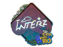 Sticker Slab | interz (Glitter) | Rio 2022