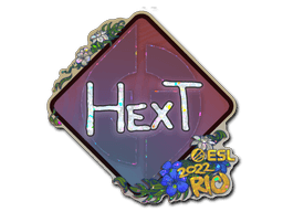 Sticker Slab | HexT (Glitter) | Rio 2022