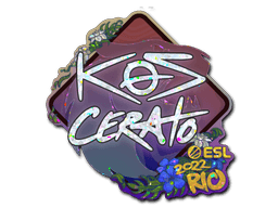 Sticker Slab | KSCERATO (Glitter) | Rio 2022