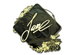 Sticker Slab | Jame (Gold) | Rio 2022