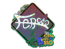 Sticker Slab | fer (Glitter) | Rio 2022