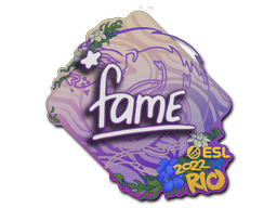 Sticker Slab | fame | Rio 2022